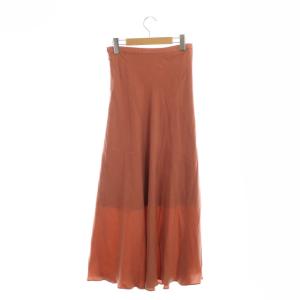 BEAUTY&YOUTH UNITED ARROWS 21SS キュプラマーメイドフレアスカート S テラコッタ