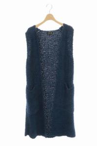 コットンニット ジレ 1 ネイビー