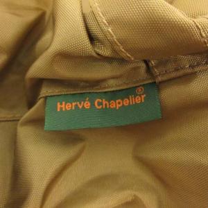Hervé Chapelier リュックサック デイパック ナイロン 無地 茶 ブラウン 黒 ブラック