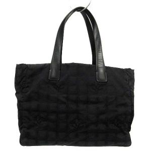 CHANEL ニュートラベルライン トートMM ココマーク 9番台 ブラック