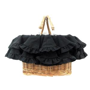 franche lippée リメイクポイップ かごバッグ トートバッグ ブラック ベージュ