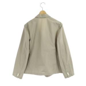 MARGARET HOWELL 19SS COTTON PLAIN WEAVE テーラードジャケット 1 ベージュ