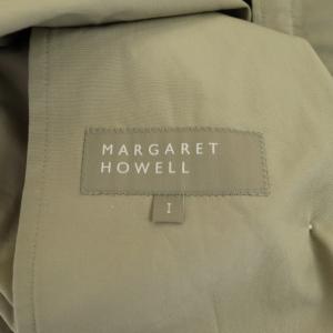 MARGARET HOWELL 19SS COTTON PLAIN WEAVE テーラードジャケット 1 ベージュ