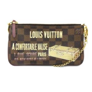 LOUIS VUITTON ダミエ ポシェット ミラMM ブラウン N63091