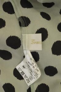 Grace Class 21AW ハートflowerシャツワンピースドット 36 グリーン