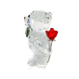 SWAROVSKI クリスベア Kris Bear A lovely Surprise くま クリスタル 置物 赤 レッド 5268511