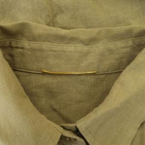 Deuxieme Classe 20SS WIDE LINEN シャツ ベージュ