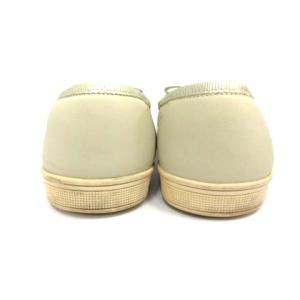 Salvatore Ferragamo SCARLET ヴァラリボン バレエシューズ 5 ライトグリーン