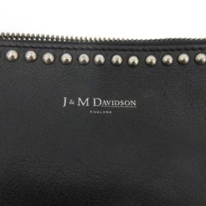 J&M DAVIDSON ショルダーバッグ ワンショルダー スタッズ レザー 黒 ブラック