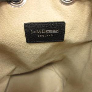 J&M DAVIDSON カーニバル ショルダーバッグ ワンショルダー フリンジ スタッズ 巾着 レザー 黒 ブラック