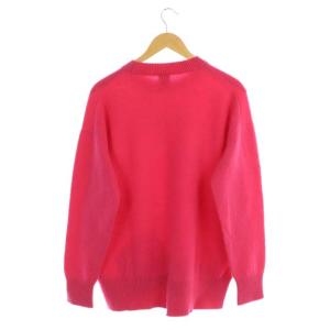Spick&Span 20AW カシミヤウールクループルオーバー ニット セーター 長袖 F ピンク