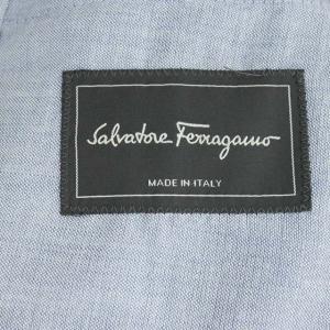 Salvatore Ferragamo テーラードジャケット 2B 48-7R ライトブルー