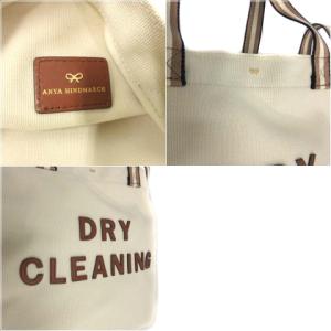 ANYA HINDMARCH Dry Cleaning Household Tote 2WAY トートバッグ アイボリー