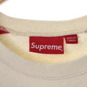 Supreme 19SS Formula Crewneck スウェット M アイボリー