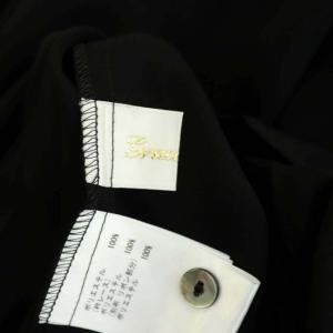 Grace Class ブラウス レース プリーツ 付け襟 36 ブラック