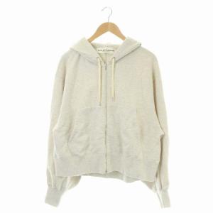 21SS ジップアップパーカー ジャケット コットン F グレー 21MMSCU30