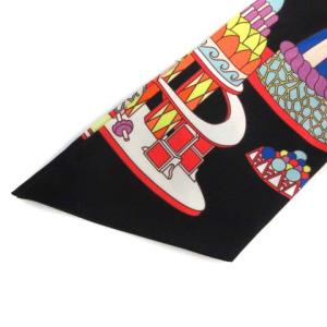 HERMES LE MAXI -TWILLY SLIM スカーフ シルク マルチカラー