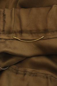 Deuxieme Classe 19AW Maxi セミフレアスカート シルク ロング 38 ブラウン