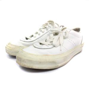 CONVERSE ヒールスター 牛革レザーローカットスニーカー ホワイト