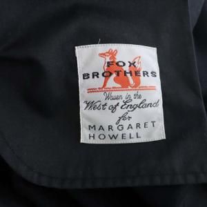 MARGARET HOWELL フォックスブラザーズ FOX BROTHERS 19AW LIGHTWEIGHT FLANNEL ガウチョパンツ ワイド スカートライク