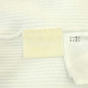 Diagram GRACE CONTINENTAL 21SS スクエアネックニットカットソー ホワイト