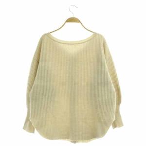 Diagram GRACE CONTINENTAL 21AW Vネックサーマルニットセーター ベージュ