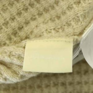 Diagram GRACE CONTINENTAL 21AW Vネックサーマルニットセーター ベージュ