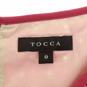 TOCCA 20AW CLOVER EMB. ドレス 0 ピンク