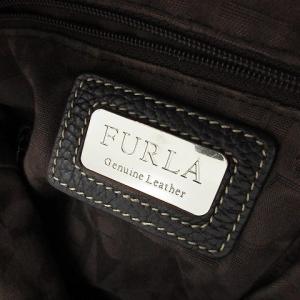 FURLA レザーショルダーバッグ ブラック