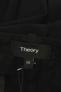 Theory 19AW Settle Tailored Trouser K クロップドパンツ 00 ブラック