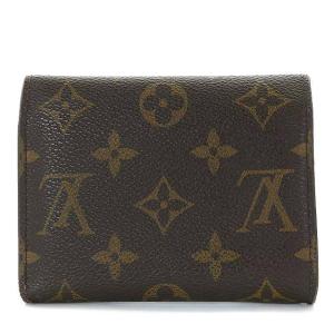 LOUIS VUITTON PORTEFEUILLE VICTORINE モノグラム三つ折り財布 ブラウン 