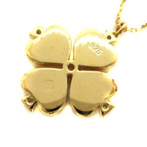 kate spade new york クローバーネックレス ゴールド