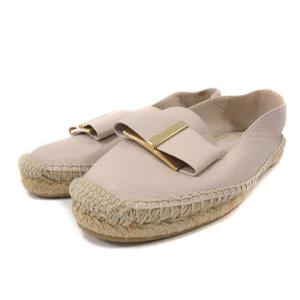 Sannio leather espadrilles Blush エスパドリーユ 5 ベージュ