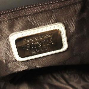FURLA パイパー レザーハンドバッグ ホワイト