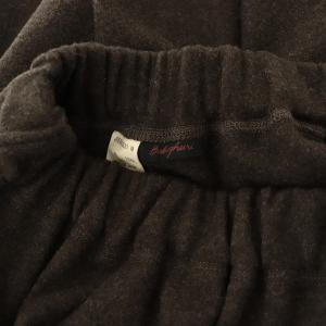 JURGEN LEHL Babaghuri ウールミディスカート ロング フレア M 茶 ブラウン