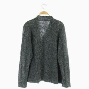JURGEN LEHL モヘヤカシミヤ混ウールニットカーディガン 長袖 M グレー