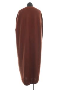 Mame Kurogouchi × UNIQLO 3Dコクーンニットワンピース M ブラウン