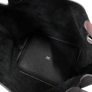 HERMES ピコタンロックMM トリヨンクレマンス 南京錠 黒