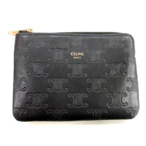 コインケース マカダム柄 カーフスキン ブラック 10C663BFU.38NO