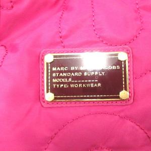 MARC by MARC JACOBS トートバッグ キルティング ナイロン ピンク