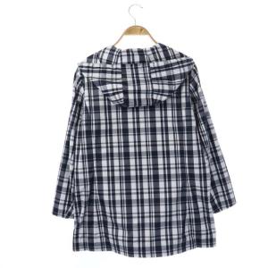 Brooks Brothers RED FLEECE マウンテンジャケット ミドル丈 2 ネイビー ホワイト