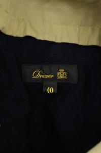 Drawer ライナー付きトレンチコート 40 ライトカーキ