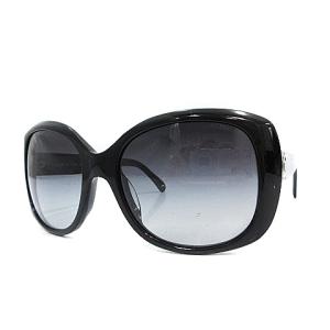 CHANEL サングラス ココマーク プラスチックフレーム 135 ブラック