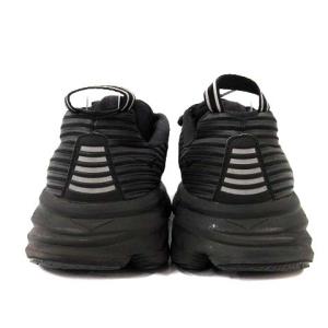 HOKA ONE ONE ボンダイ 6 BONDAI 6 スニーカー ローカット メッシュ ロゴ 26cm 黒 ブラック