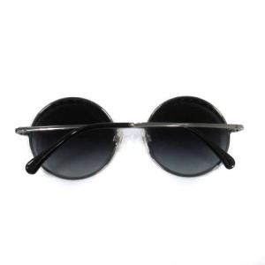 CHANEL サングラス フェイクパールモチーフ ココマーク ガンメタル