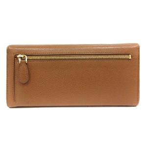 PRADA サフィアーノレザー長財布 ブラウン