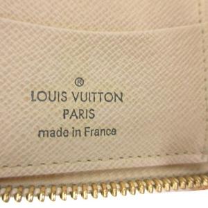 LOUIS VUITTON N60029 ダミエアズール ジッピーコンパクトウォレット 長財布 ホワイト グレー