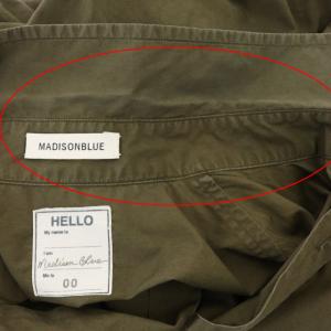 MADISONBLUE J・BRADLEY SHIRT シャツ 00 カーキ