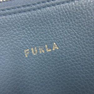 FURLA WB00193 NET M TOTE トートバッグ レザー ライトブルー