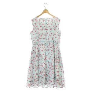 TOCCA DANCING COREOPSIS ワンピース 刺繍 6 ライトブルー